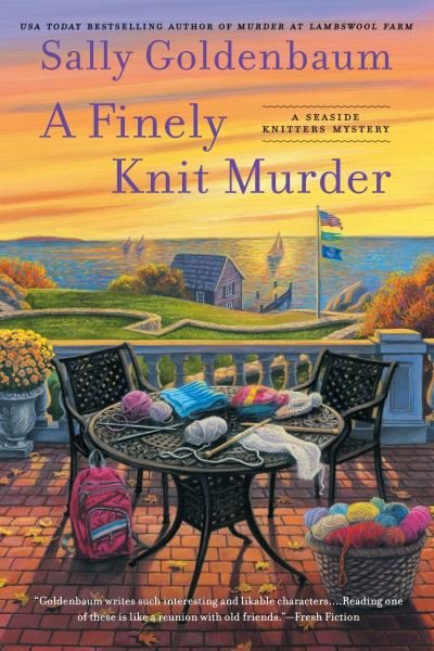 Cover for Sally Goldenbaum · A finely knit murder (Book) (2016)