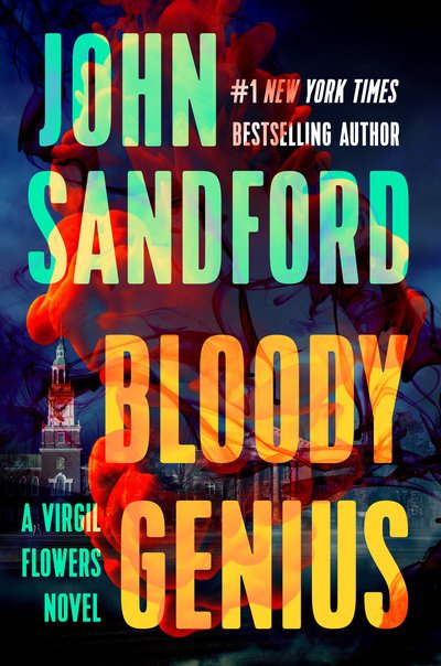 Cover for John Sandford · Bloody Genius - A Virgil Flowers Novel (Hardcover Book) (2019)
