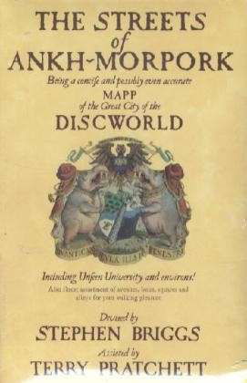 Cover for Stephen Briggs · The Streets Of Ankh-Morpork: the principal city of Sir Terry Pratchett’s much-loved Discworld, mapped for the very first time (Taschenbuch) (1993)