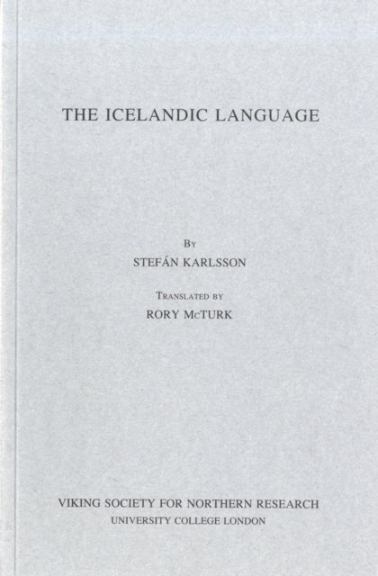 Cover for Stefan Karlsson · Icelandic Language (Paperback Book) (2004)