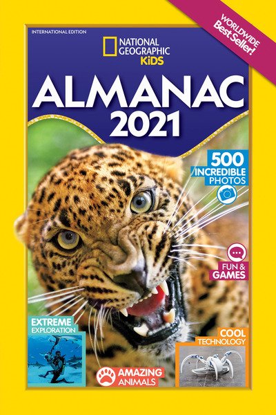Cover for National Geographic Kids · National Geographic Kids Almanac 2021 International Edition (Paperback Bog) (2020)