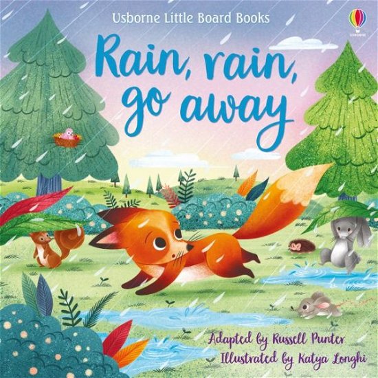 Cover for Russell Punter · Rain, rain go away - Little Board Books (Board book) (2019)