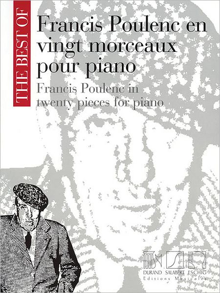 Cover for Francis Poulenc · The Best of Francis Poulenc in Twenty Pieces for Piano (Paperback Book) (2007)