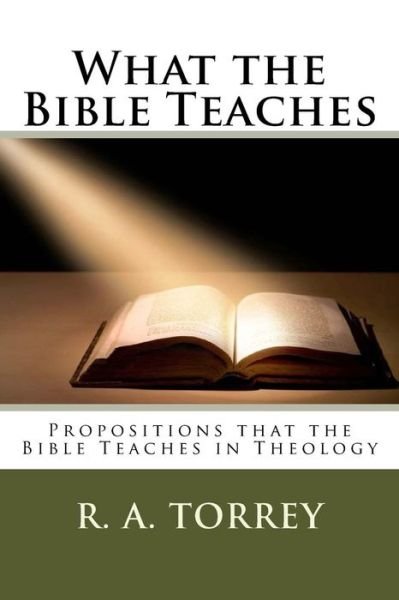 Cover for Rueben Archer Torrey · What the Bible Teaches: Propositions That the Bible Teaches in Theology (Paperback Book) (2014)