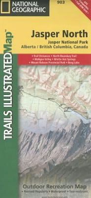 Cover for National Geographic Maps · Jasper North: Trails Illustrated National Parks (Map) [2020th edition] (2012)