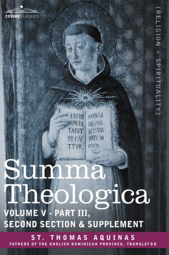 Cover for Thomas Aquinas · Summa Theologica, Volume 5 (Part Iii, Second Section &amp; Supplement) (Cosimo Classics) (Paperback Book) [Supplement edition] (2013)