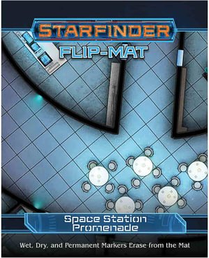 Cover for Damien Mammoliti · Starfinder Flip-Mat: Space Station Promenade (GAME) (2022)