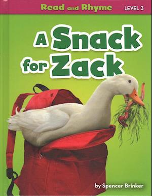 Cover for Spencer Brinker · A Snack for Zack (Hardcover Book) (2019)