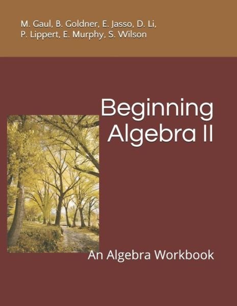 Cover for B Goldner · Beginning Algebra II (Paperback Bog) (2019)
