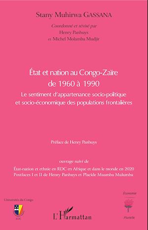 Cover for Stany Muhirwa Gassana · Etat et nation au Congo-Zaïre de 1960 à 1990 (Paperback Book) (2021)