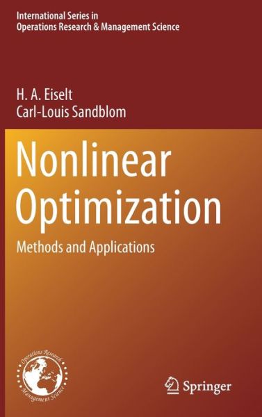 Cover for Eiselt · Nonlinear Optimization (Book) [1st ed. 2019 edition] (2019)