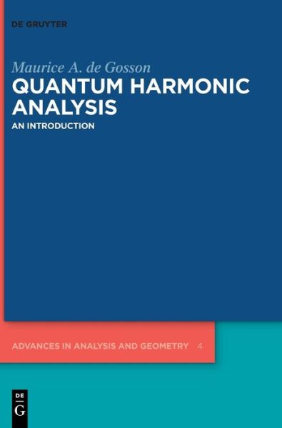 Cover for Maurice A. de Gosson · Quantum Harmonic Analysis (Buch) (2021)