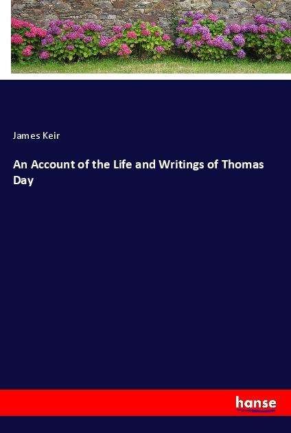 Cover for Keir · An Account of the Life and Writing (Book)