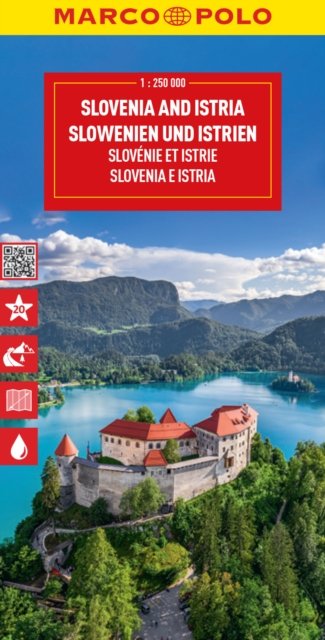 Cover for Marco Polo · Slovenia and Istria Marco Polo Map (Map) (2023)