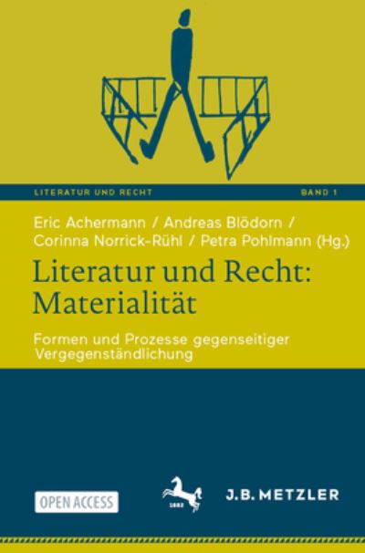 Cover for Eric Achermann · Literatur und Recht : Materialität (Book) (2023)