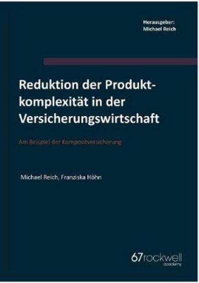 Cover for Reich · Reduktion der Produktkomplexität (Bok) (2017)