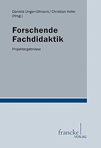 Cover for Christian Daniela Hofer Unger-Ullmann · Forschende Fachdidaktik (Paperback Book) (2015)