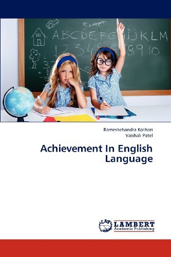 Cover for Vaishali Patel · Achievement in English Language (Pocketbok) (2012)
