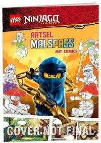 Cover for Lego Ninjago · LEGO Ninjago - Rätselmalspaß mit Comics (Bog)