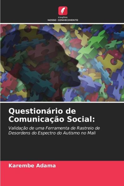 Cover for Karembe Adama · Questionario de Comunicacao Social (Paperback Book) (2021)