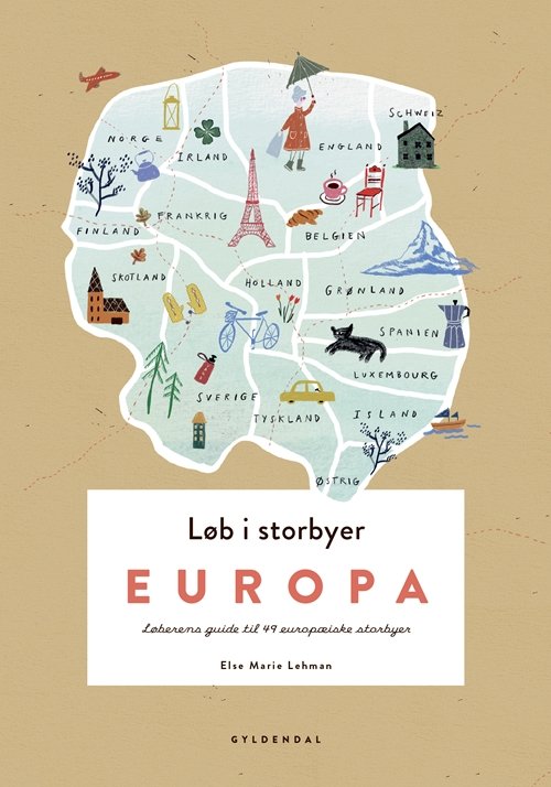 Cover for Else Marie Lehman · Løb i storbyer - Europa (Sewn Spine Book) [1. Painos] (2019)