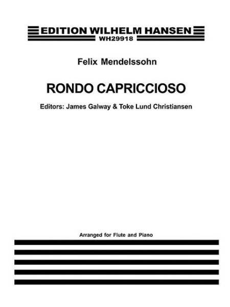 Cover for Felix Mendelssohn · Felix Mendelssohn: Rondo Capriccioso (Sheet music) (1992)