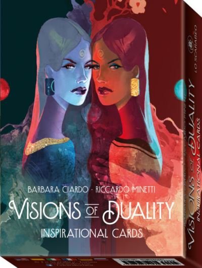 Cover for Minetti, Riccardo (Riccardo Minetti) · Visions of Duality Inspirational Cards (Flashcards) (2023)