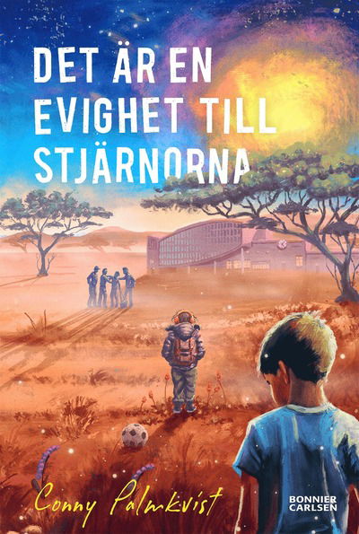 Cover for Conny Palmkvist · Det är en evighet till stjärnorna (Hardcover Book) (2025)