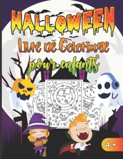 Cover for Luke &amp; Jane Creation · Halloween livre de coloriage pour enfants (Paperback Book) (2020)