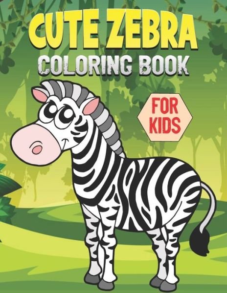 Cover for Rr Publications · Zebra Coloring Book For Kids (Paperback Bog) (2021)