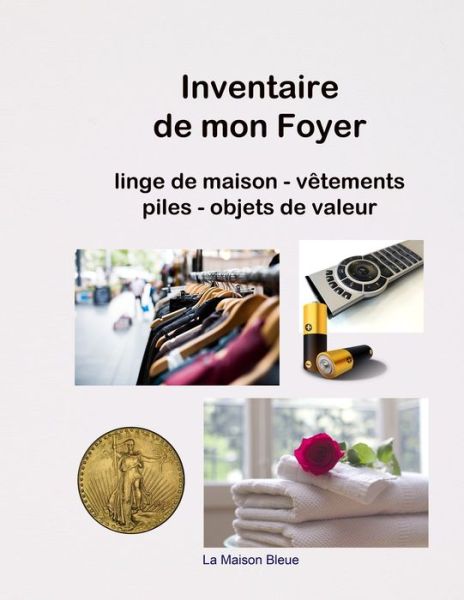 Cover for Maison Bleue · Inventaire de mon Foyer (Pocketbok) (2021)