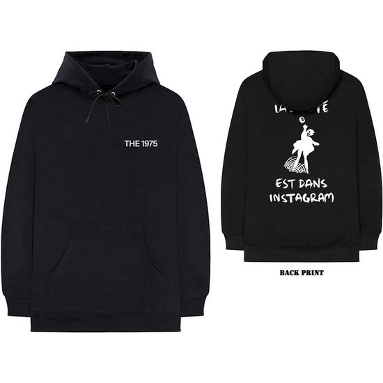 Cover for The 1975 · The 1975 Unisex Pullover Hoodie: ABIIOR Est Dans Instagram (Back Print) (Hoodie)