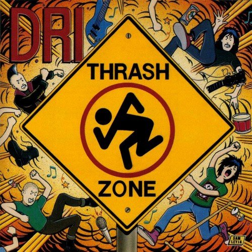 Cover for D.R.I. · Thrash Zone (LP)