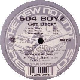 Get Back - Five Hundred Four Boys - Musique - UNIDISC - 0044006009612 - 30 juin 1990