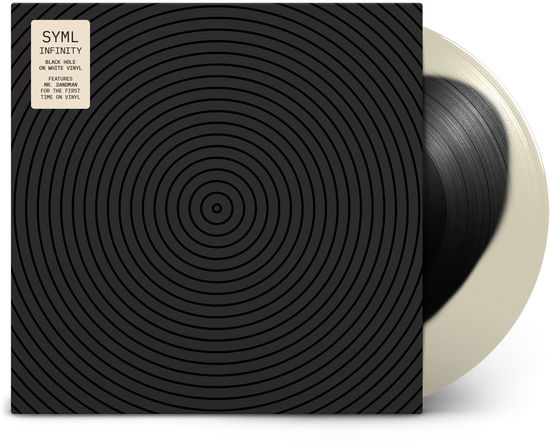 Cover for Syml · Infinity (Iex) (LP) [Black Hole on White edition] (2024)