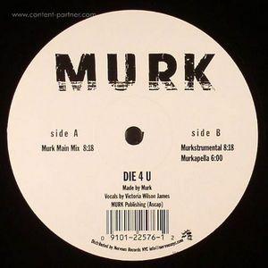 Cover for Murk · Die 4 U (12&quot;) (2016)