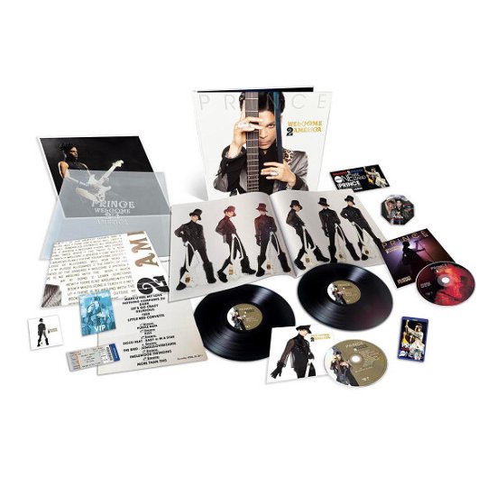 Cover for Prince · Welcome 2 America (LP/CD/BD) [Limited Deluxe Box Set edition] (2021)