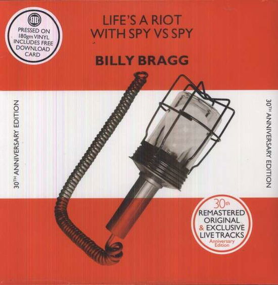 Cover for Billy Bragg · Life's a Riot with Spy vs. Spy (30th Anniversary Edition with Bonus Tracks) (LP) [High quality, Limited edition] (2013)