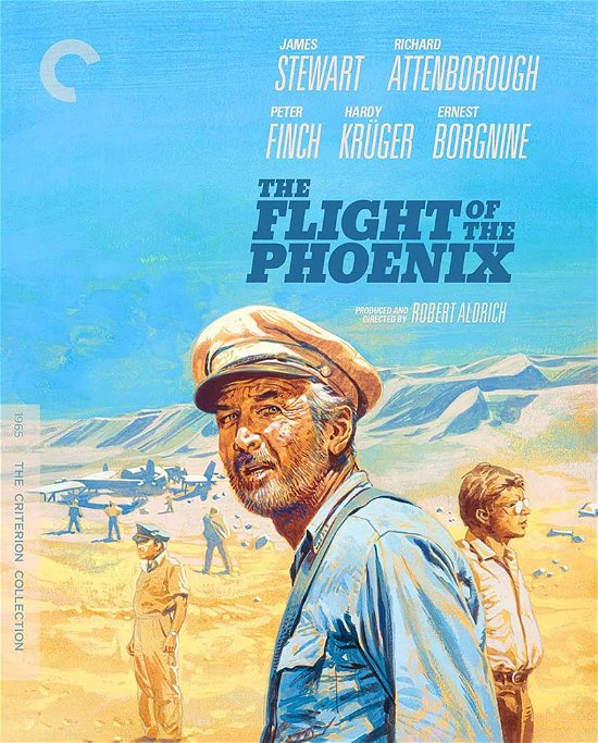 Cover for Criterion Collection · Flight of the Phoenix, the BD (Blu-ray) (2022)