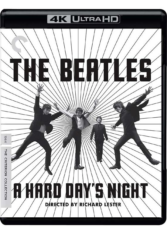 Cover for Criterion Collection · Hard Day's Night Uhd / Blu-ray (4K UHD Blu-ray) (2022)
