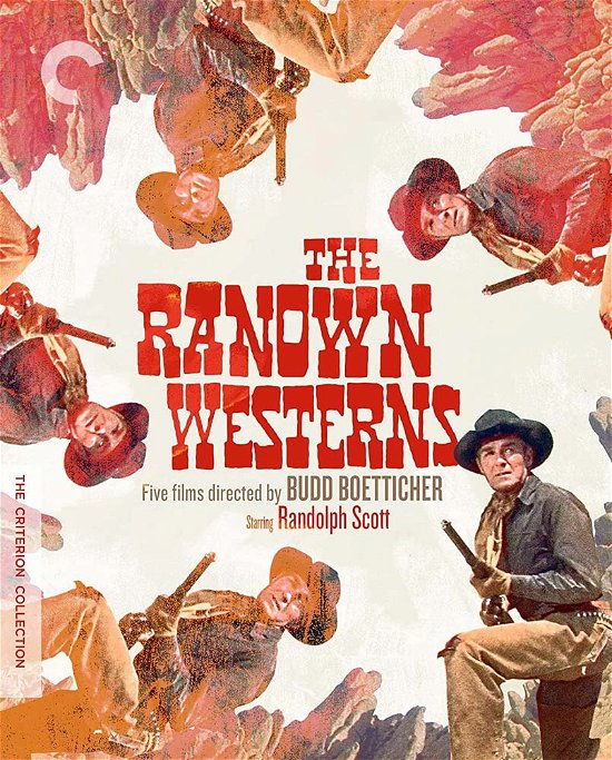 Cover for Criterion Collection · Ranown Westerns: Five Films Directed by Budd (4K UHD Blu-ray) (2023)