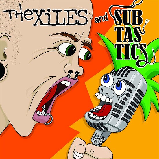 Cover for Xiles &amp; Subtastics · The Xiles / Subtastics Split 7 Inch (7&quot;) (2019)