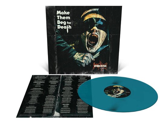 Cover for Dying Fetus · Make Them Beg for Death (LP) [Sea Blue Vinyl edition] (2023)