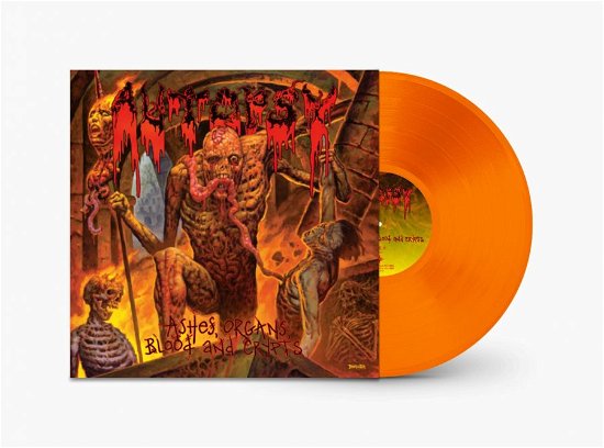Cover for Autopsy · Ashes, Organs, Blood &amp; Crypts (LP) [Orange Vinyl edition] (2023)