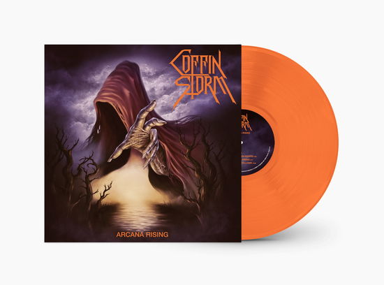 Cover for Coffin Storm · Arcana Rising (LP) [Limited Orange Vinyl edition] (2024)