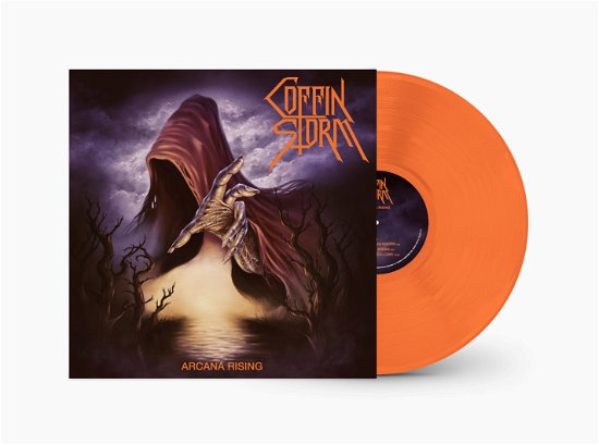 Cover for Coffin Storm · Arcana Rising (LP) [Limited Orange Vinyl edition] (2024)