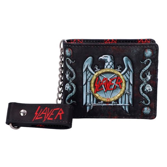 Slayer (Embossed Wallet With Chain) - Slayer - Merchandise - SLAYER - 0801269142612 - 20 april 2021