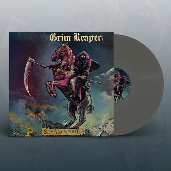 See You in Hell (Grey Vinyl) - Grim Reaper - Music - REAPER RECORDS (GRIM REAPER) - 0803341534612 - July 22, 2022