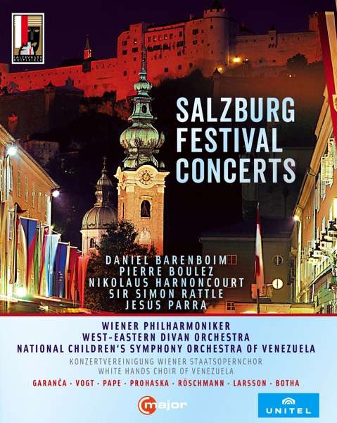 Cover for Salzburg Festival Concerts (Blu-Ray) (2018)