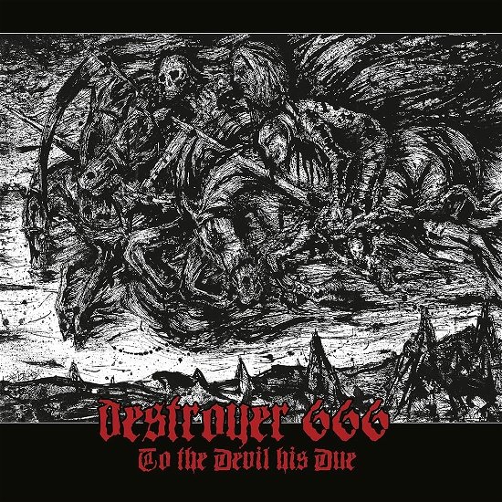 Cover for Destroyer 666 · To the Devil His Due (Ltd.white Vinyl) (LP) (2023)